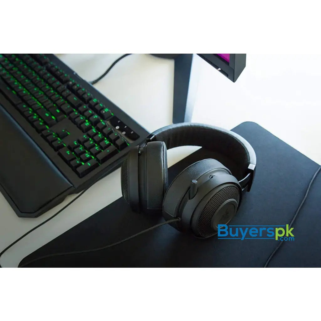 Razer Kraken Pro V2 - nalog Gaming Headset - Black - Oval Ear Cushions - Headset Razer Kraken Pro V2 - nalog Gaming Headset - Black - Oval Ear Cushions - Headset